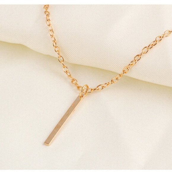 4/$30 Minimalist Bar Necklace - Picture 4 of 6